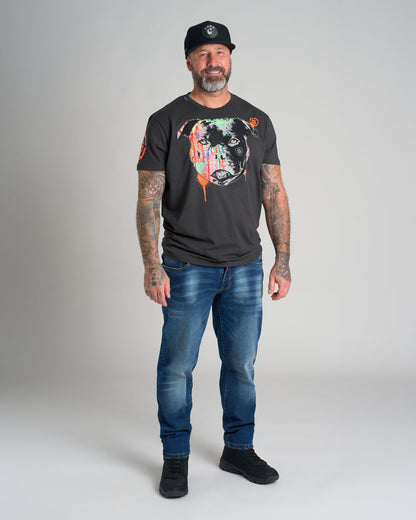 Férfi póló STAFFBULL III ASPHALT