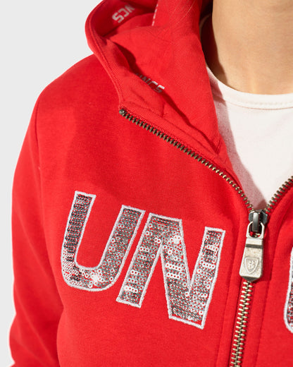 Női melegítőfelső GABRIELLE RED