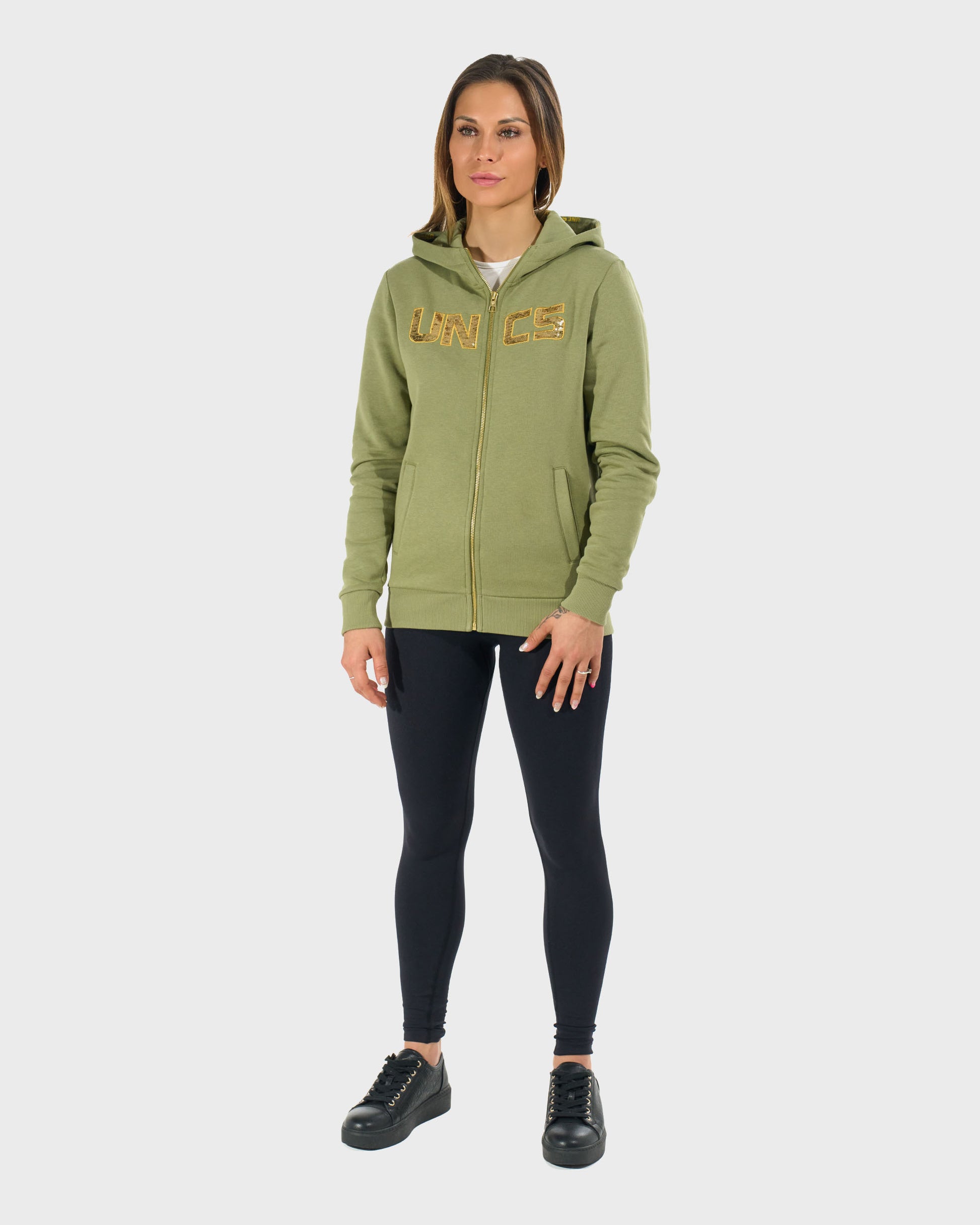 Női melegítőfelső GABRIELLE KHAKI