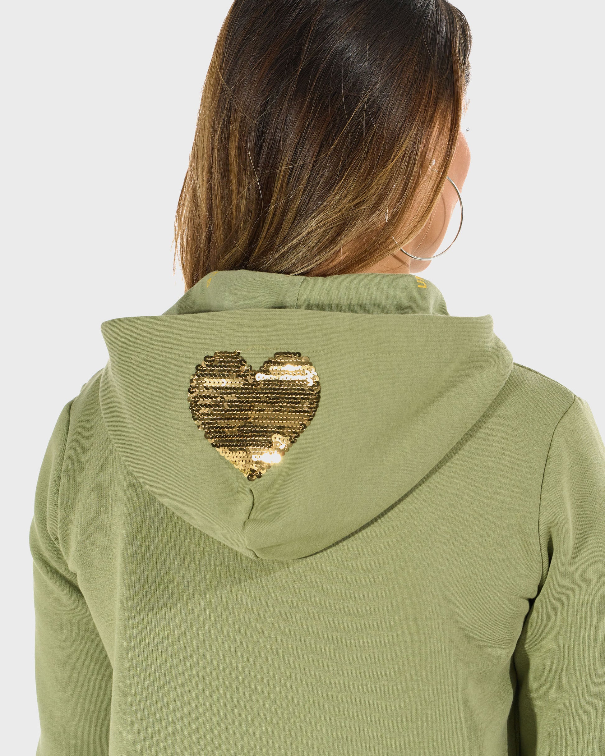 Női melegítőfelső GABRIELLE KHAKI