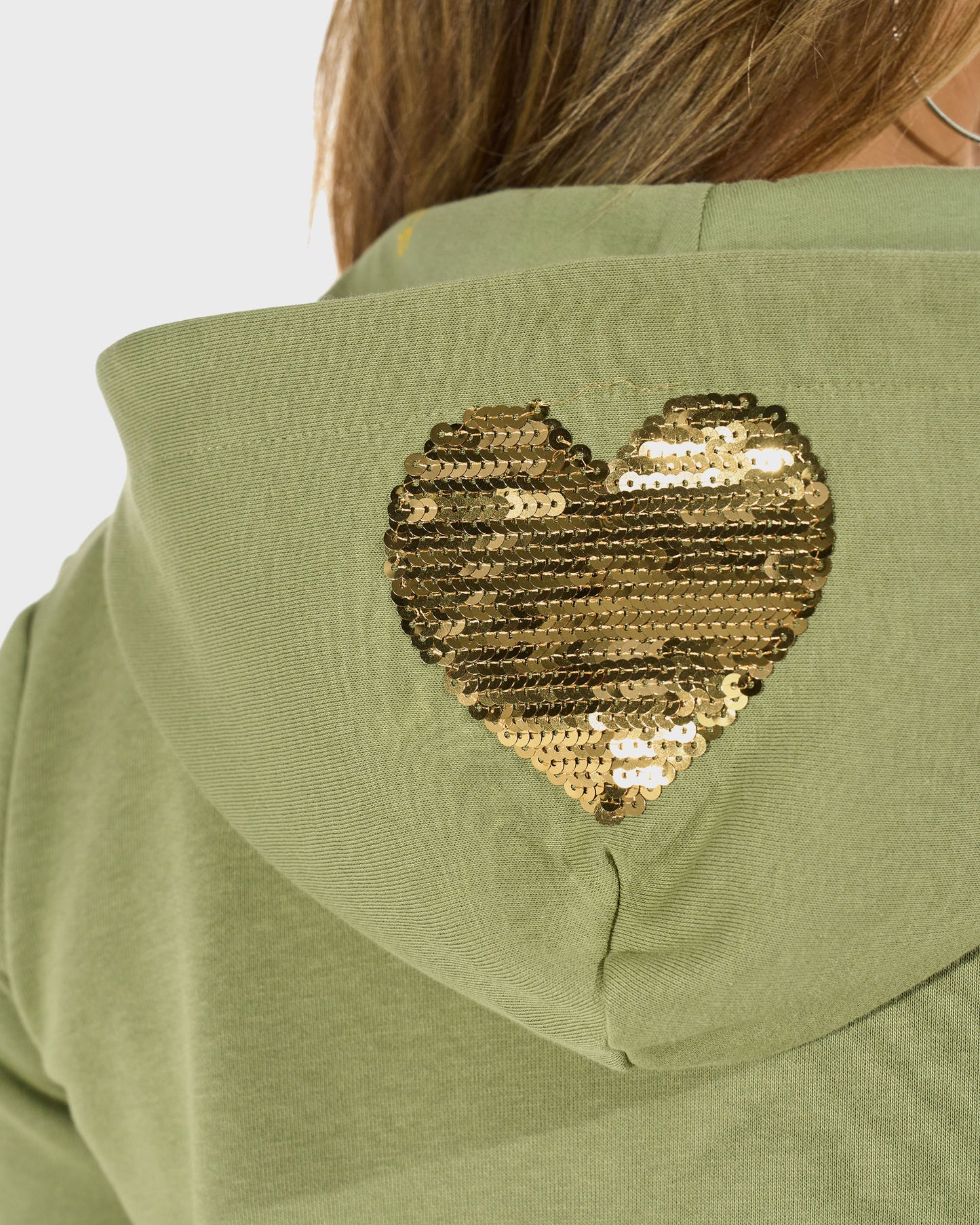 Női melegítőfelső GABRIELLE KHAKI