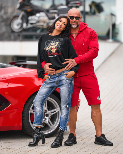 Női melegítőfelső RITA BLACK