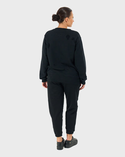 Női melegítőfelső ANNE BLACK