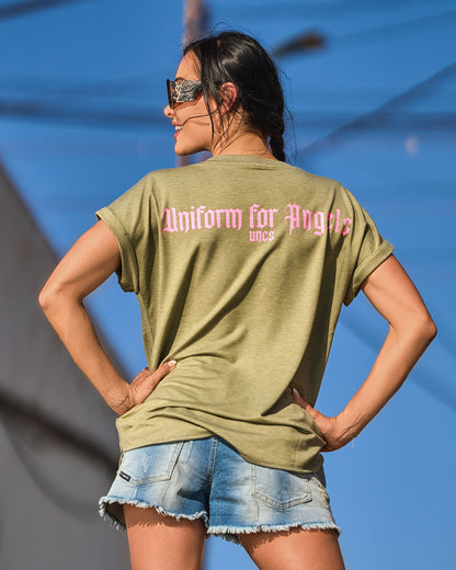 Női póló SYLVA KHAKI