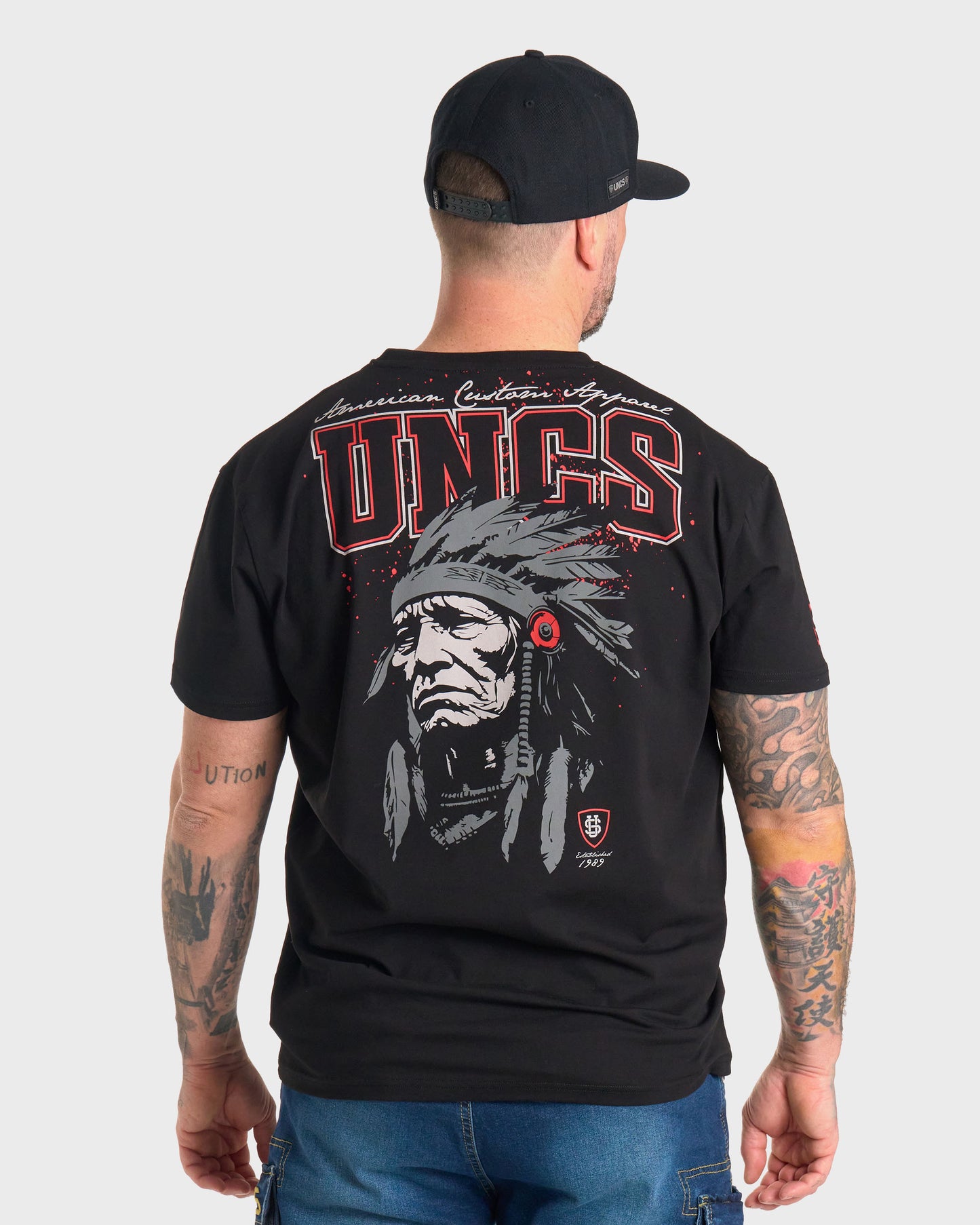 Férfi póló INDIAN BLACK