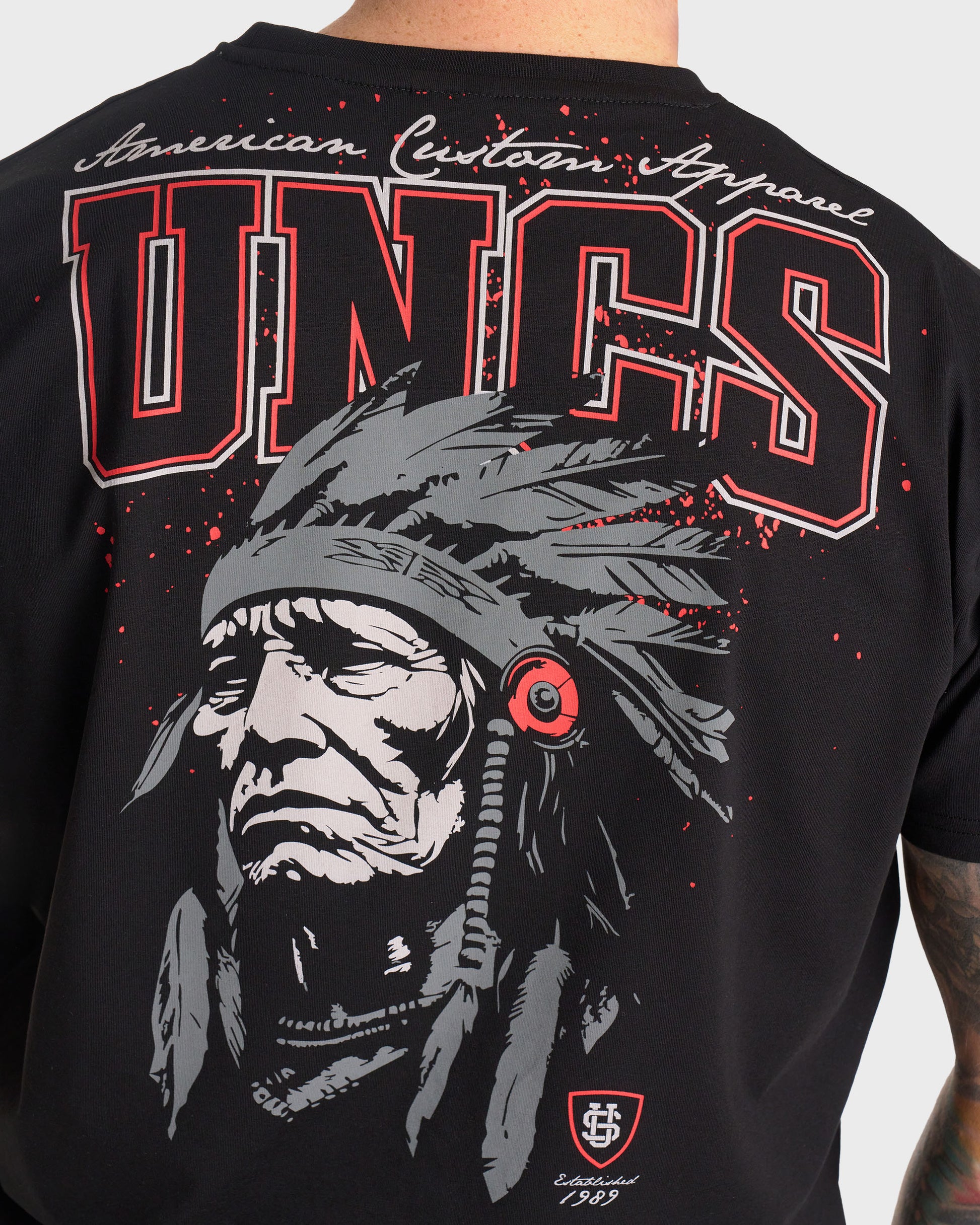 Férfi póló INDIAN BLACK