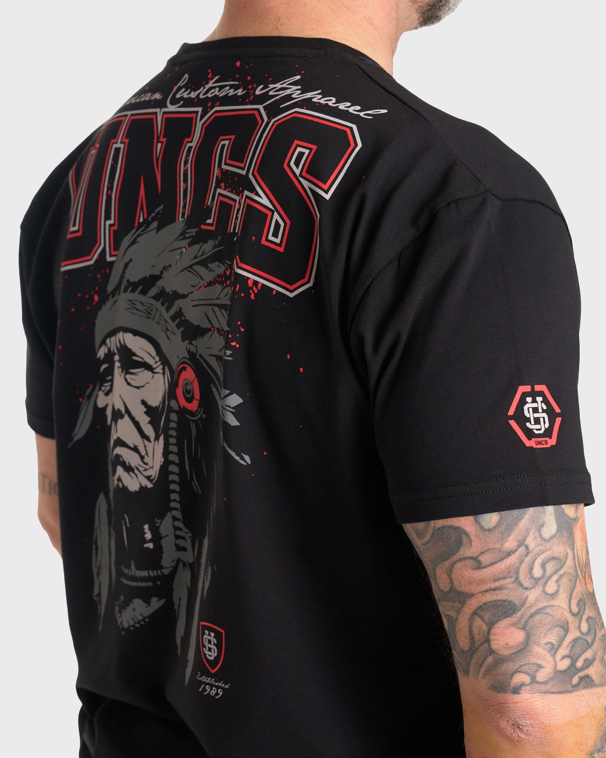 Férfi póló INDIAN BLACK