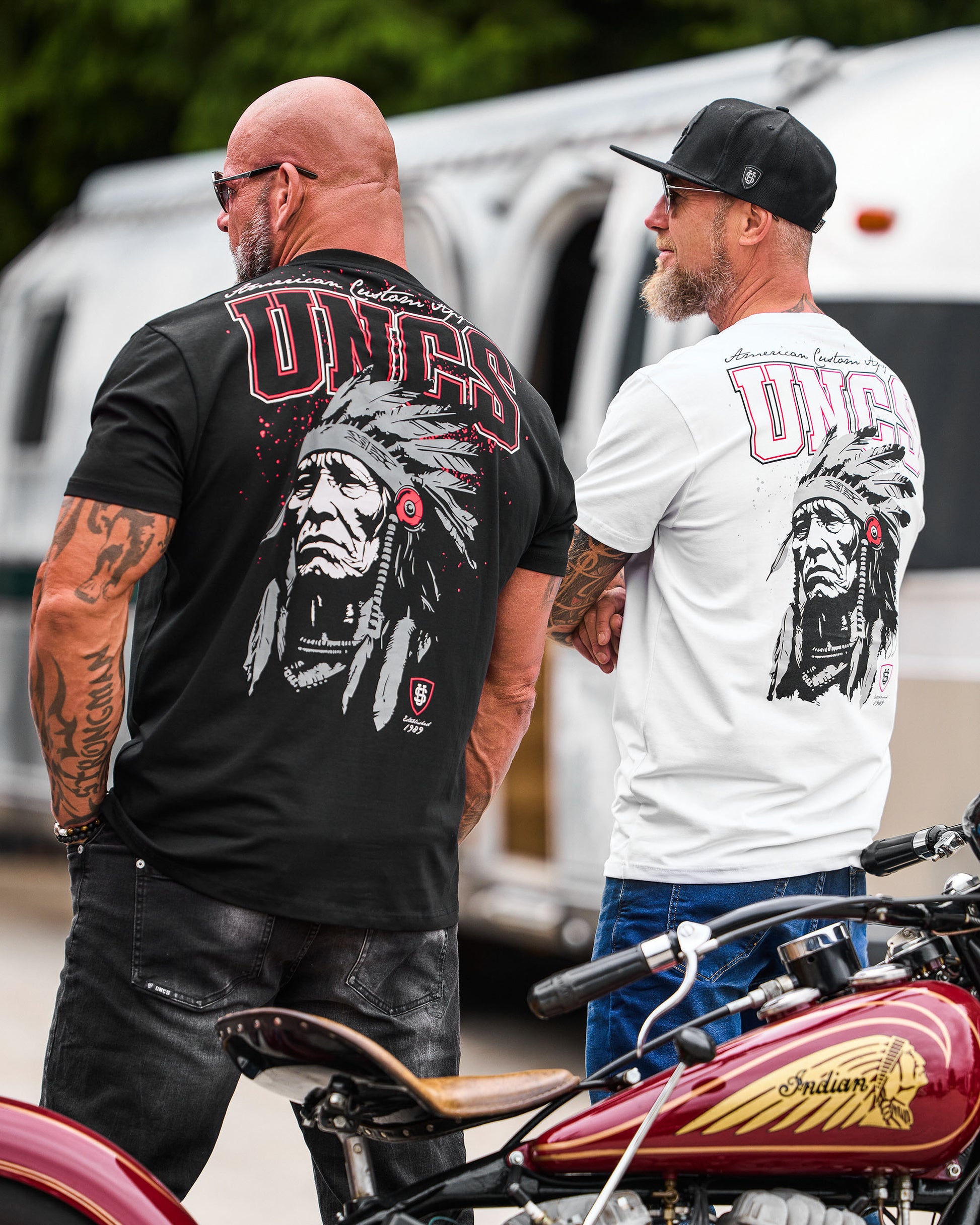 Férfi póló INDIAN BLACK