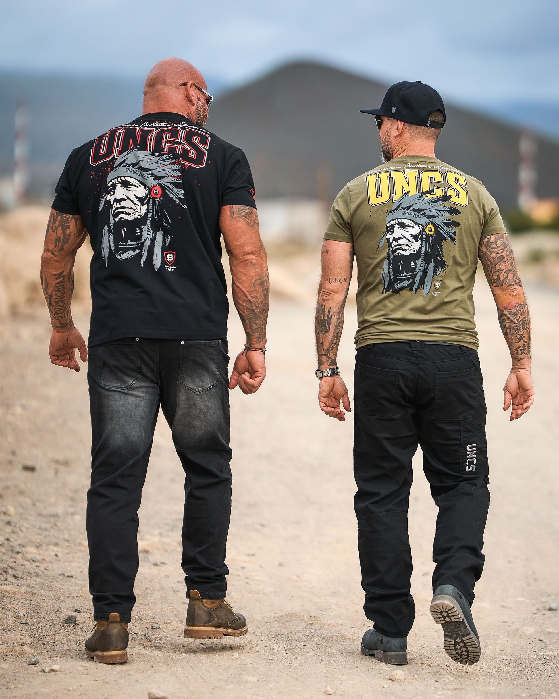 Férfi póló INDIAN KHAKI