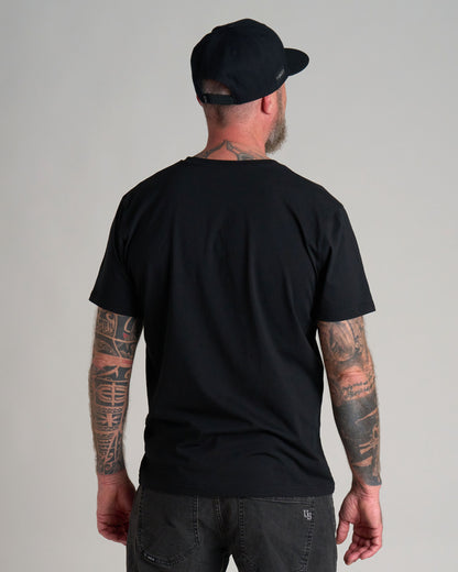 Férfi póló UNCS TEAM BLACK/RED