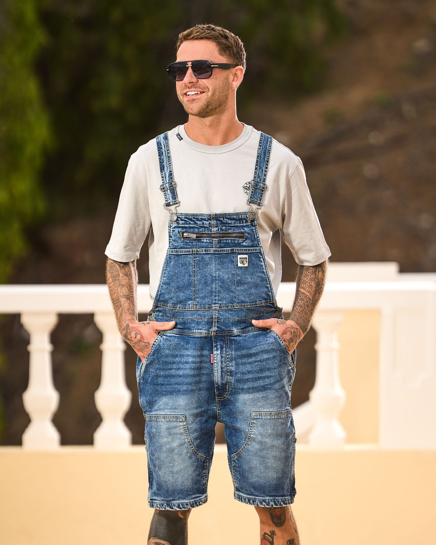 Férfi rövidnadrág WORKER BLUE