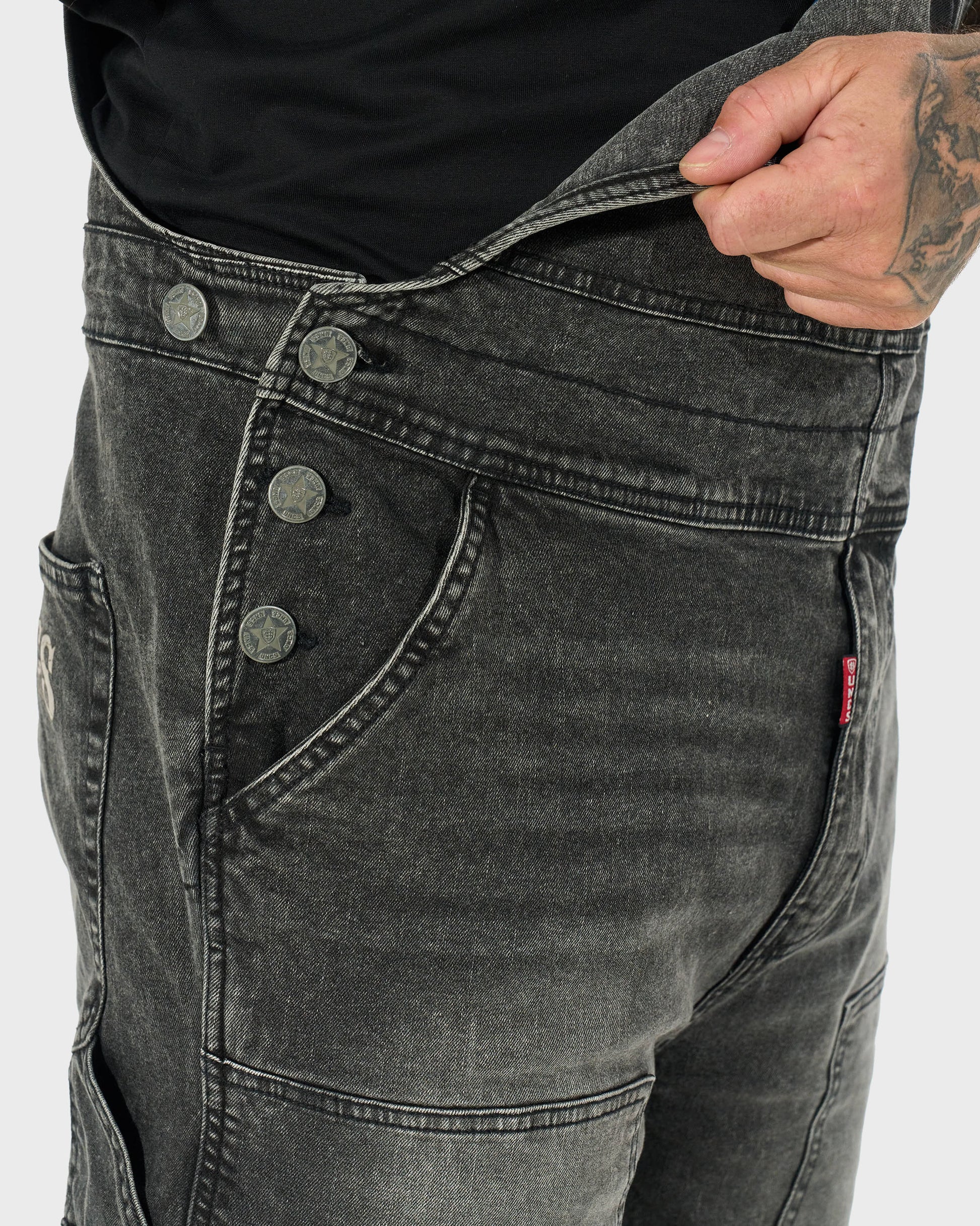 Férfi rövidnadrág WORKER BLACK