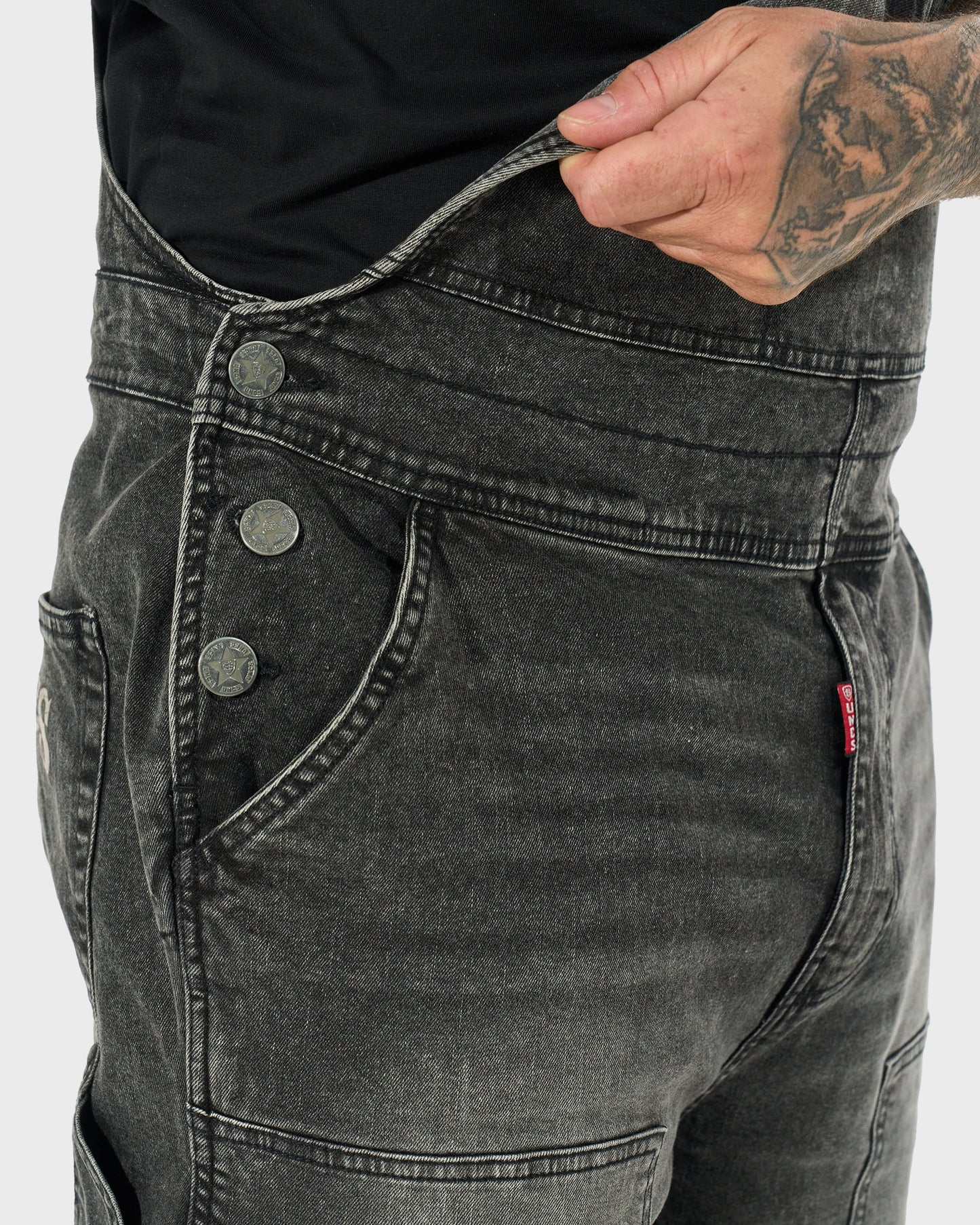 Férfi rövidnadrág WORKER BLACK