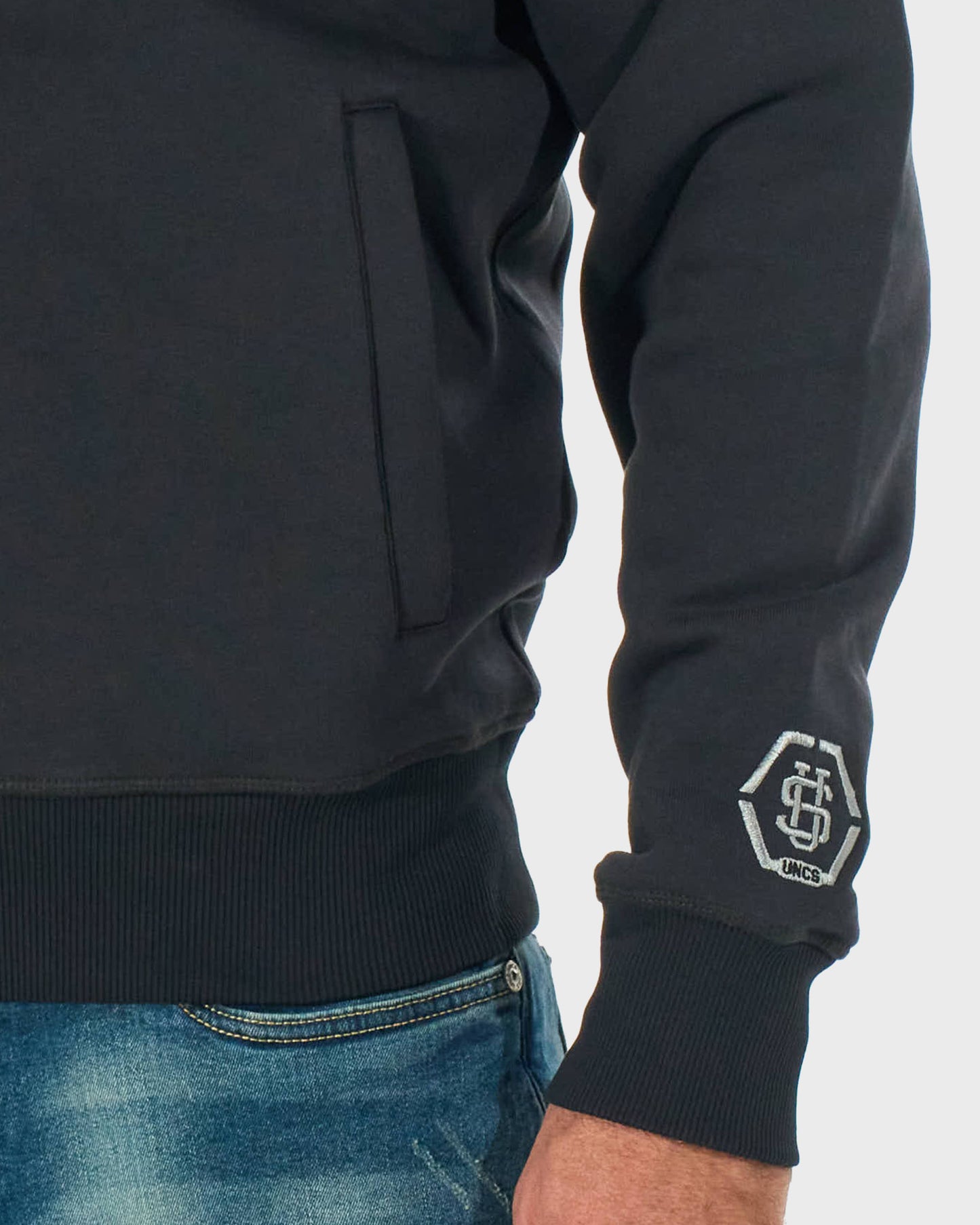Férfi melegítőfelső HEXAGON ANTRACITE