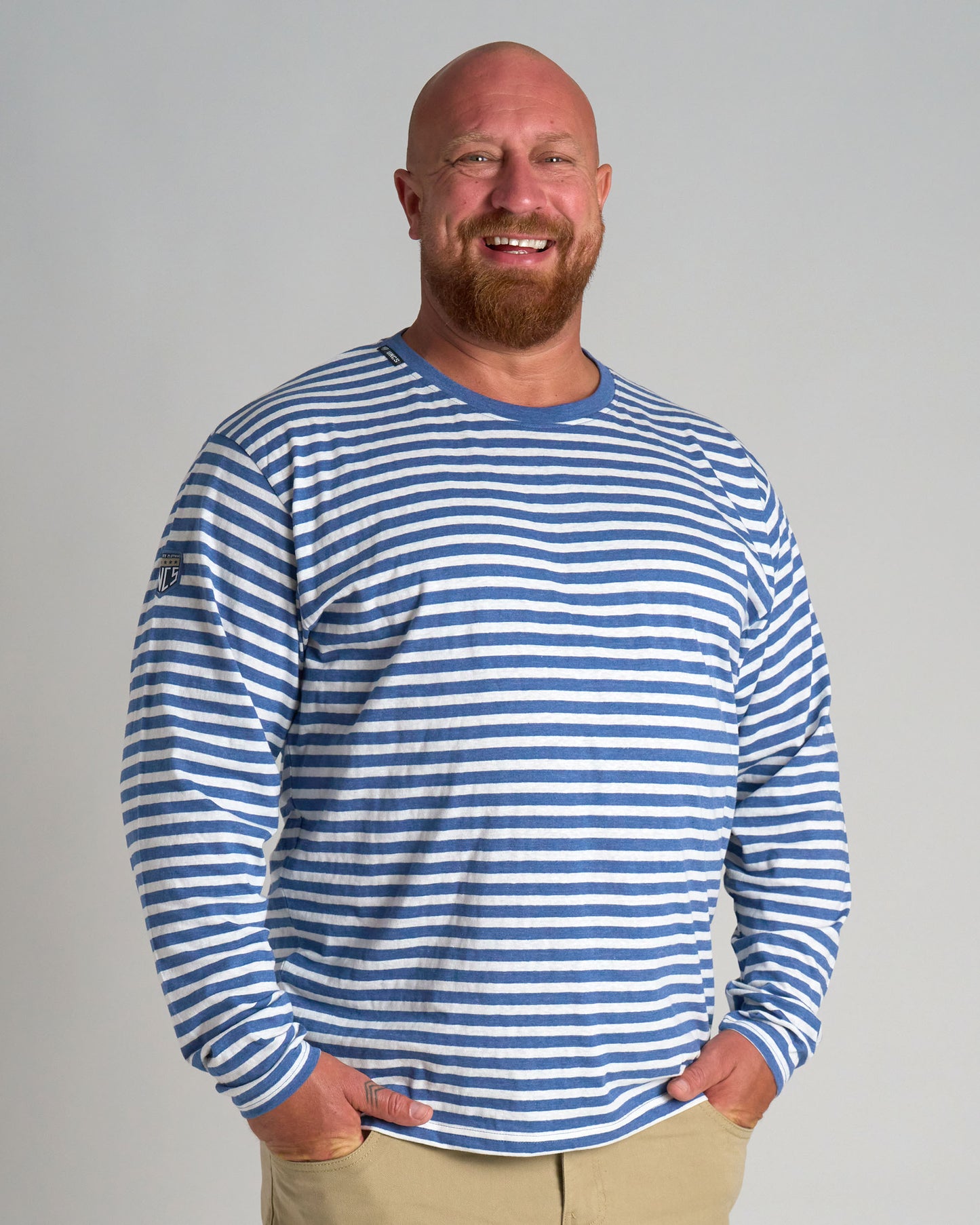 Férfi póló SAILOR LS WHITE