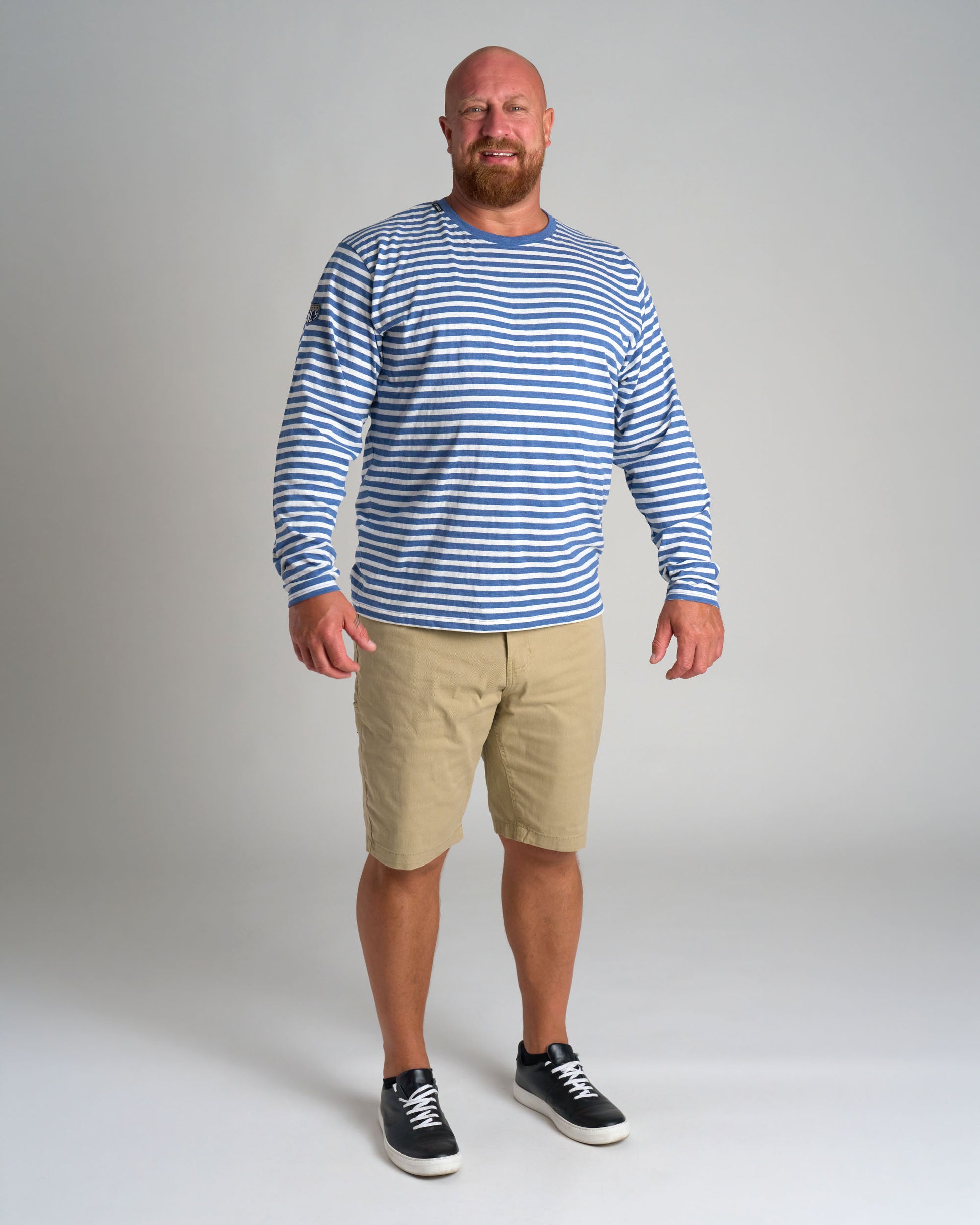 Férfi póló SAILOR LS WHITE