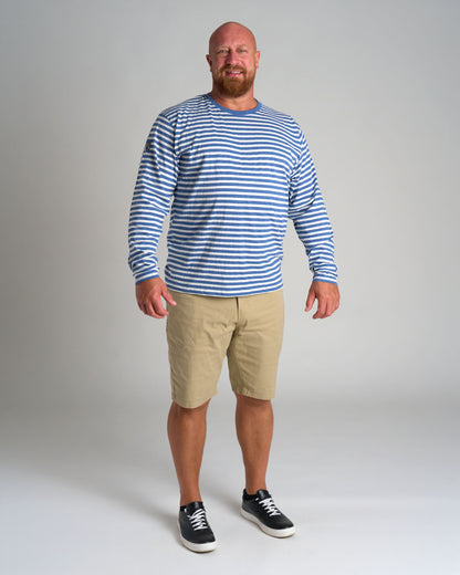 Férfi póló SAILOR LS WHITE