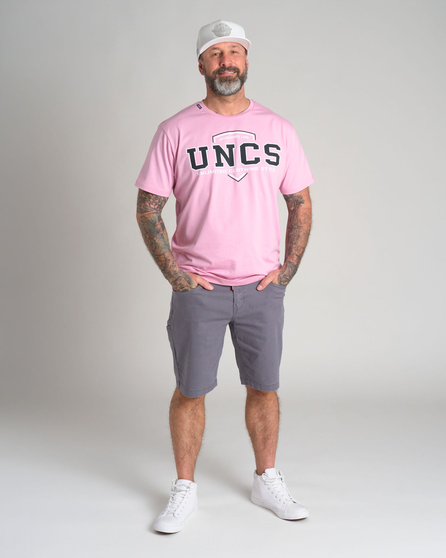 Férfi póló UNCS TEAM II PINK