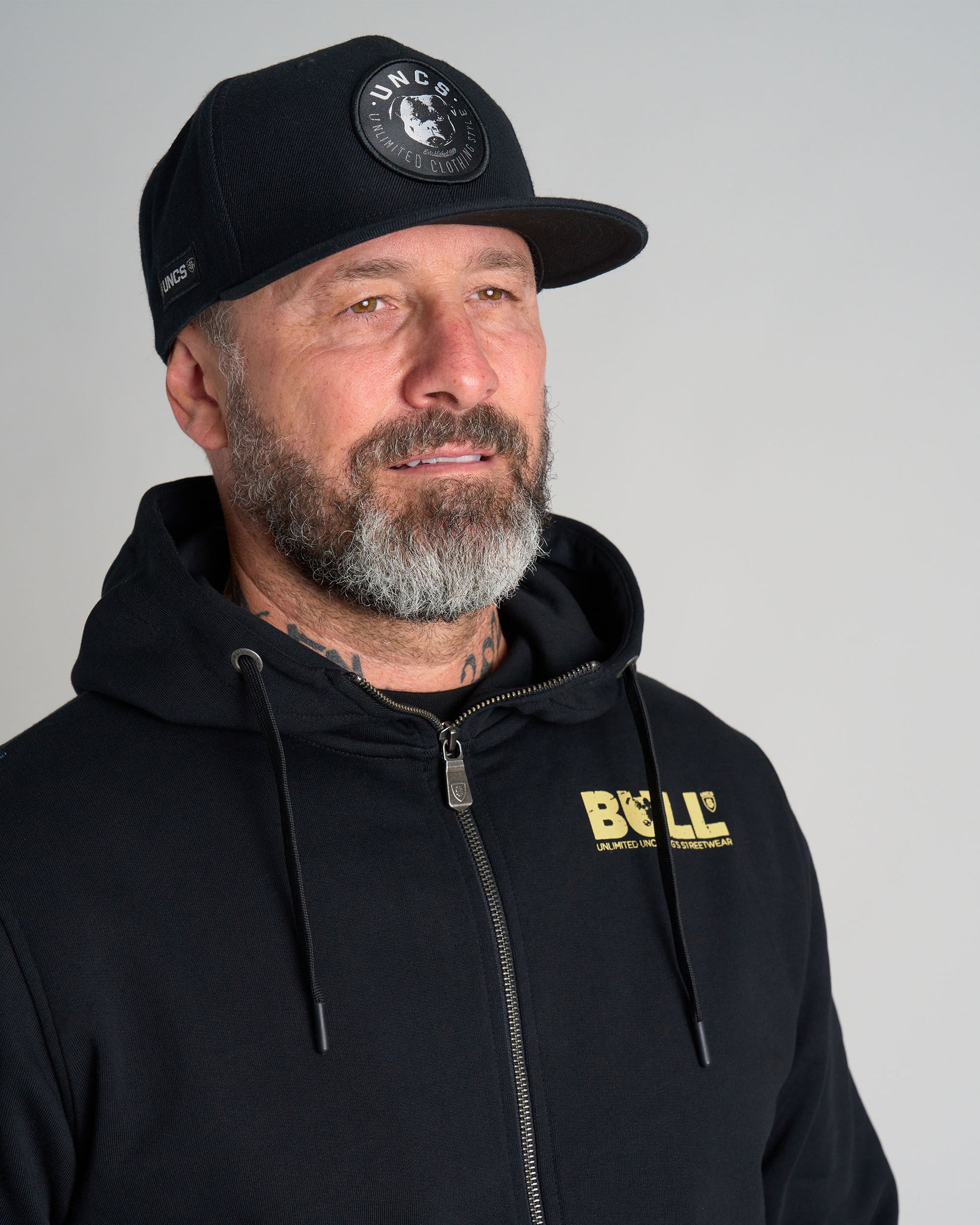 Férfi melegítőfelső BULL BLACK