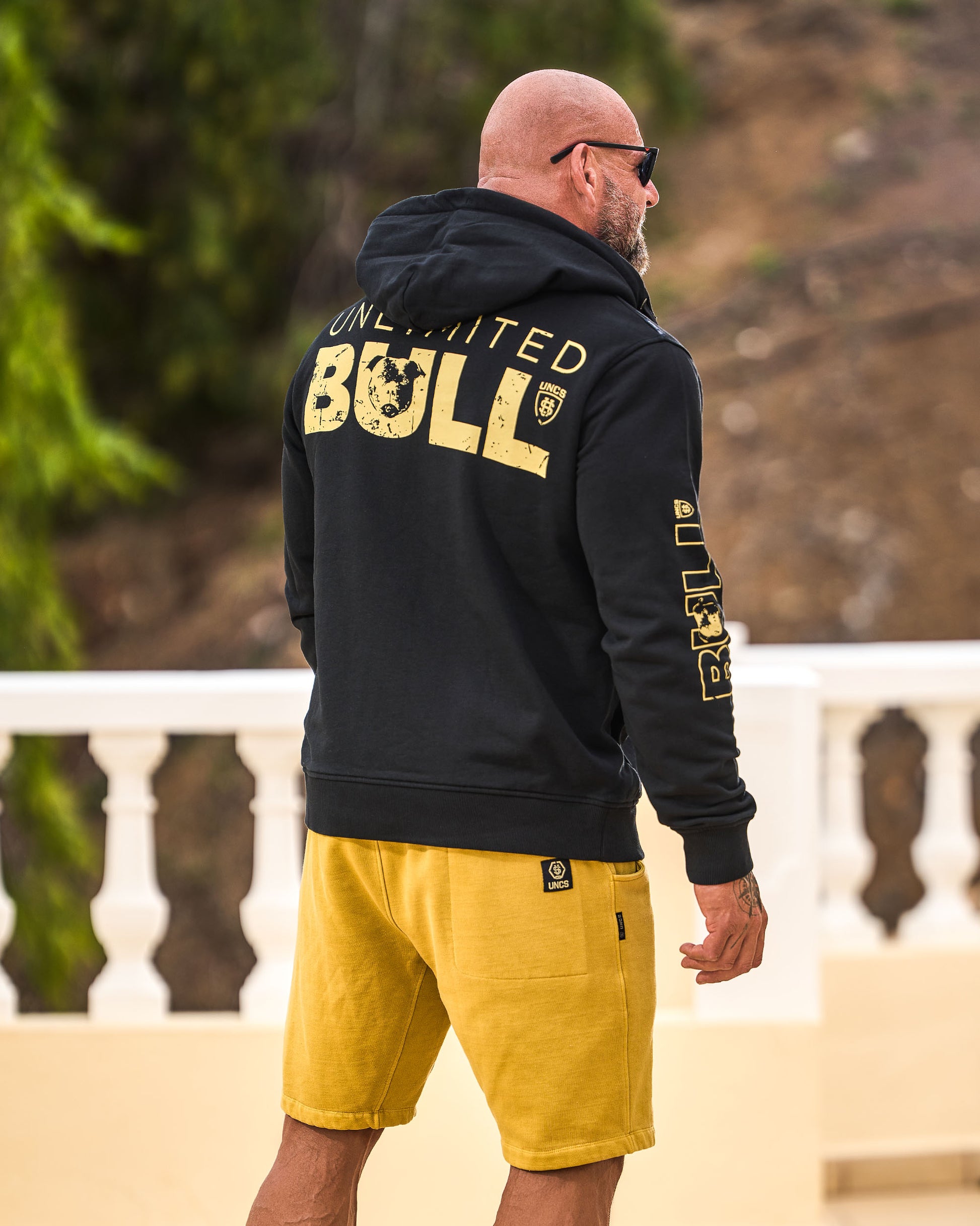 Férfi melegítőfelső BULL BLACK