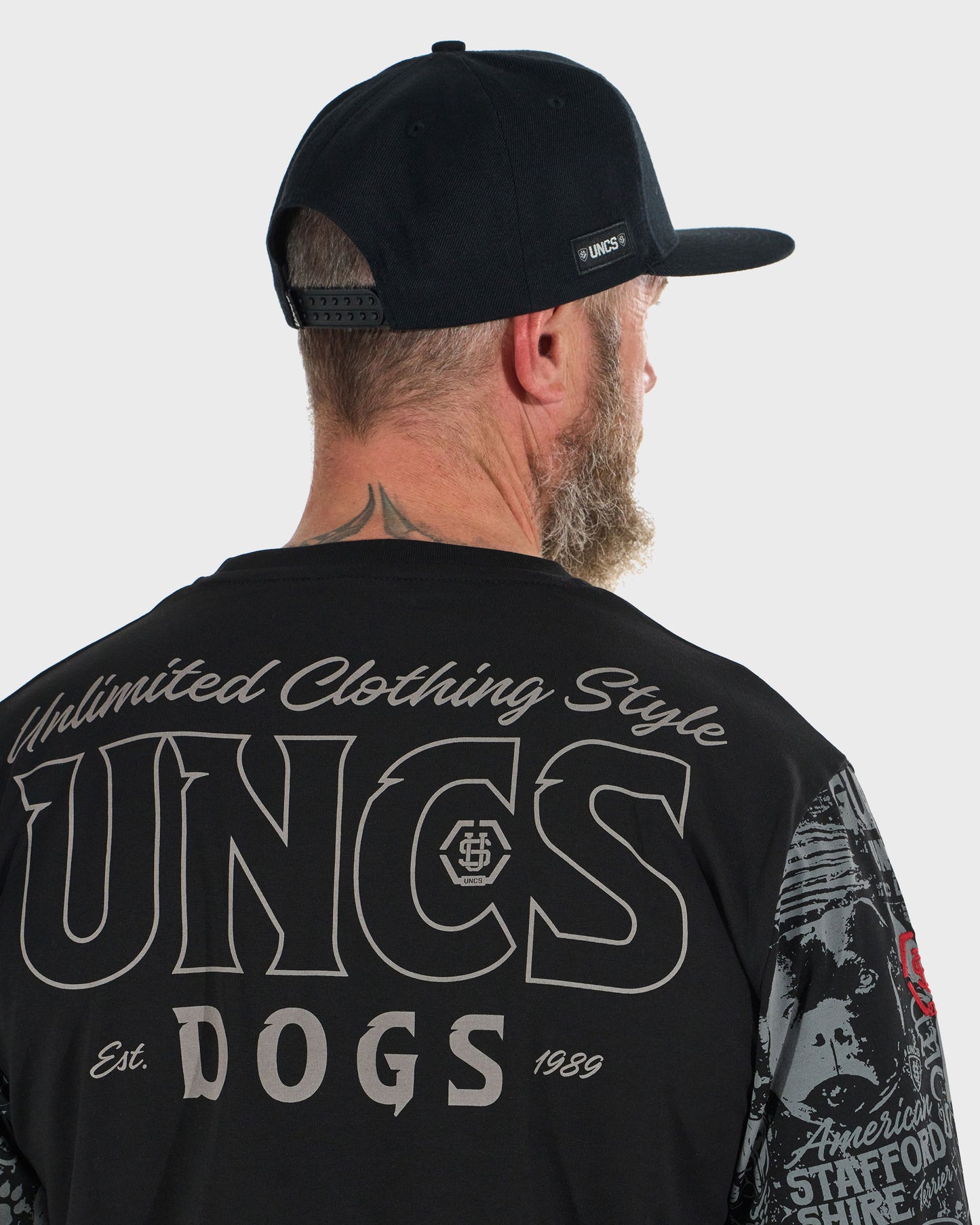 Férfi póló COMICS LS BLACK