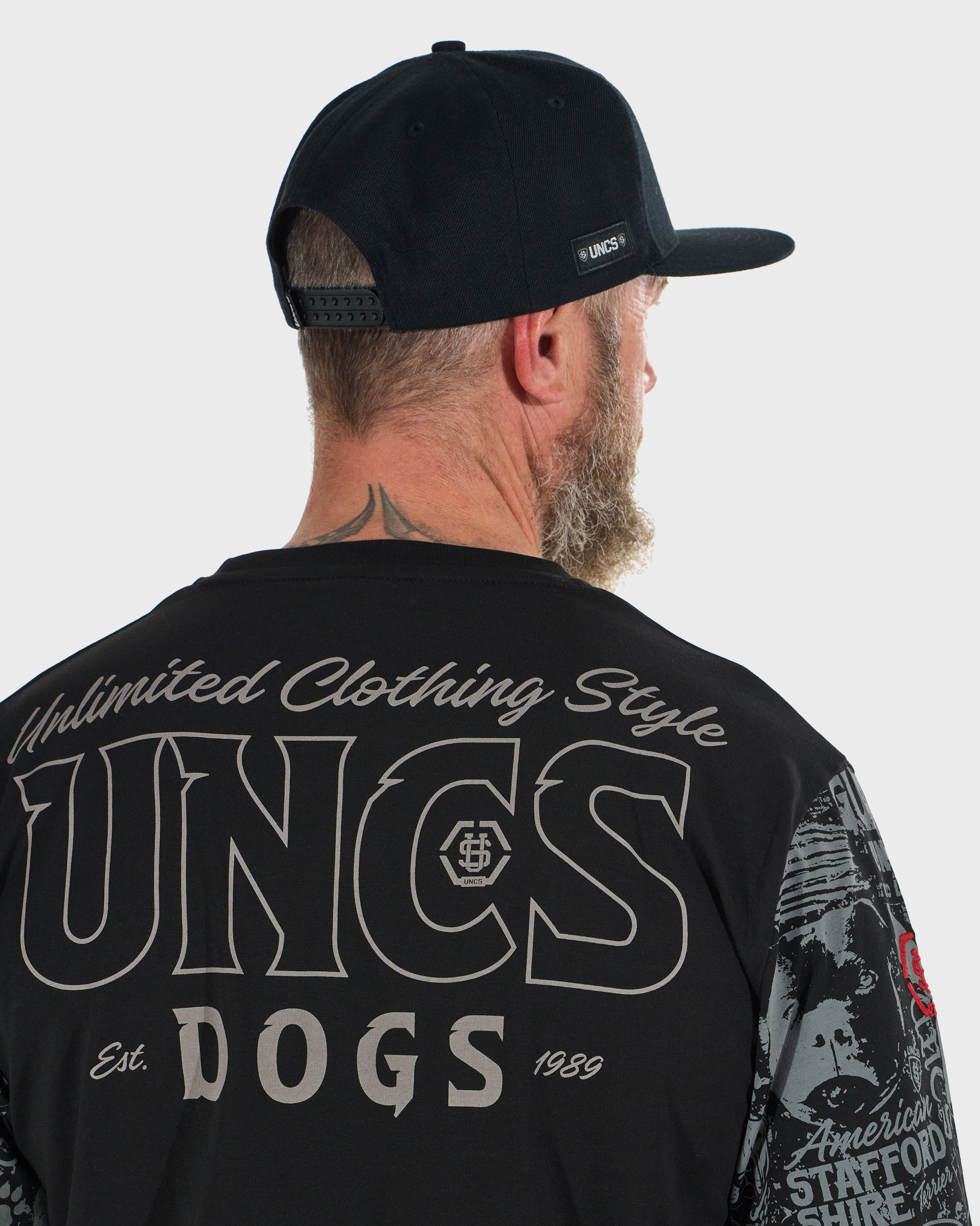 Férfi póló COMICS LS BLACK