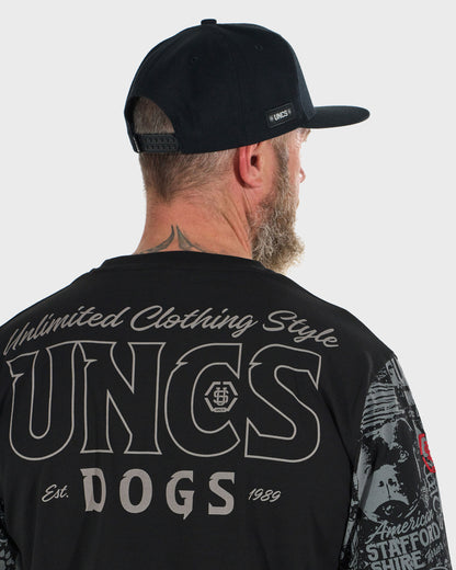 Férfi póló COMICS LS BLACK