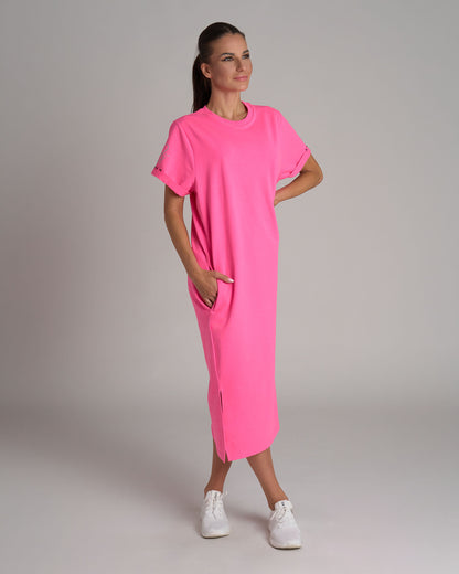 Női ruha KELI NEON PINK
