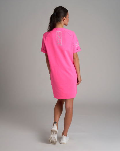 Női ruha KELI NEON PINK