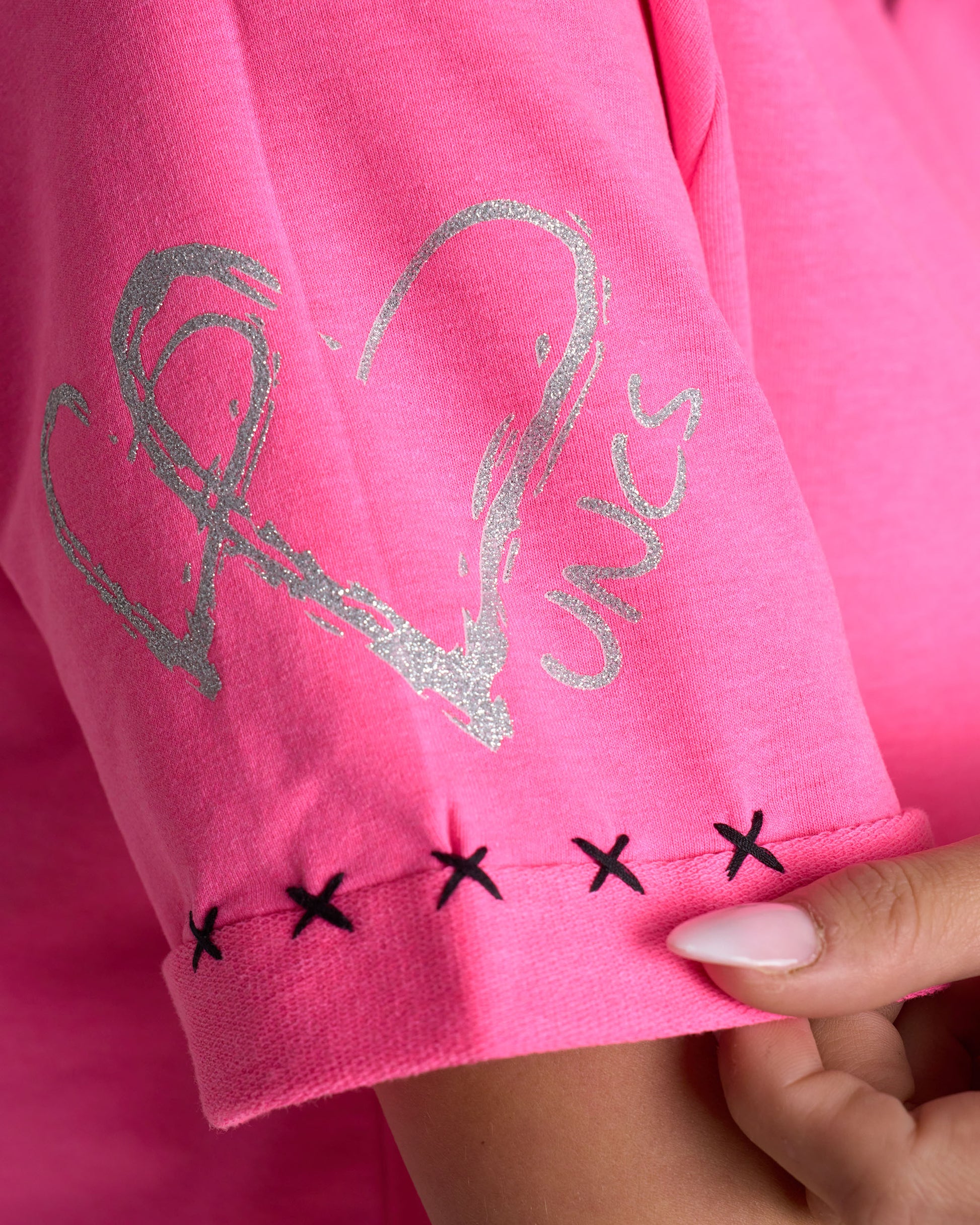 Női ruha KELI NEON PINK