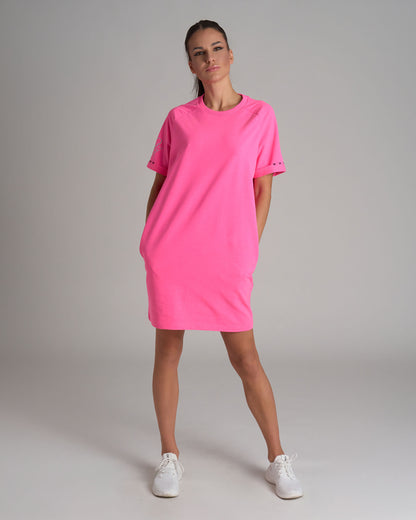 Női ruha KELI NEON PINK