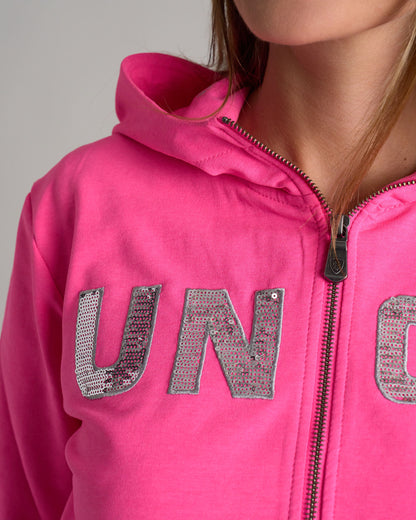 Női melegítőfelső JOSE NEON PINK