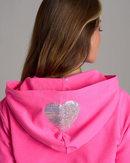 Női melegítőfelső JOSE NEON PINK