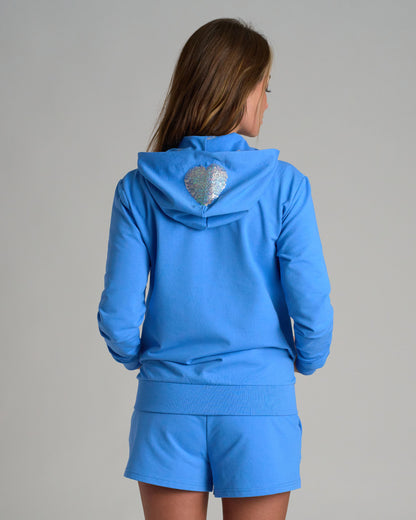 Női melegítőfelső JOSE LIGHT BLUE