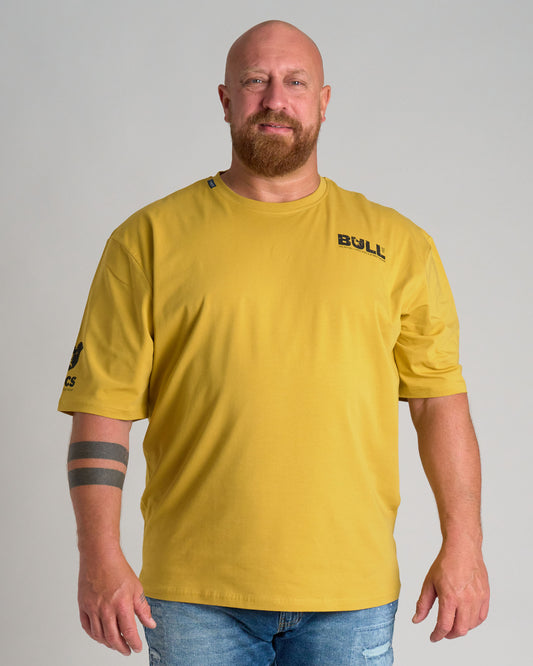 Férfi póló BULL III YELLOW
