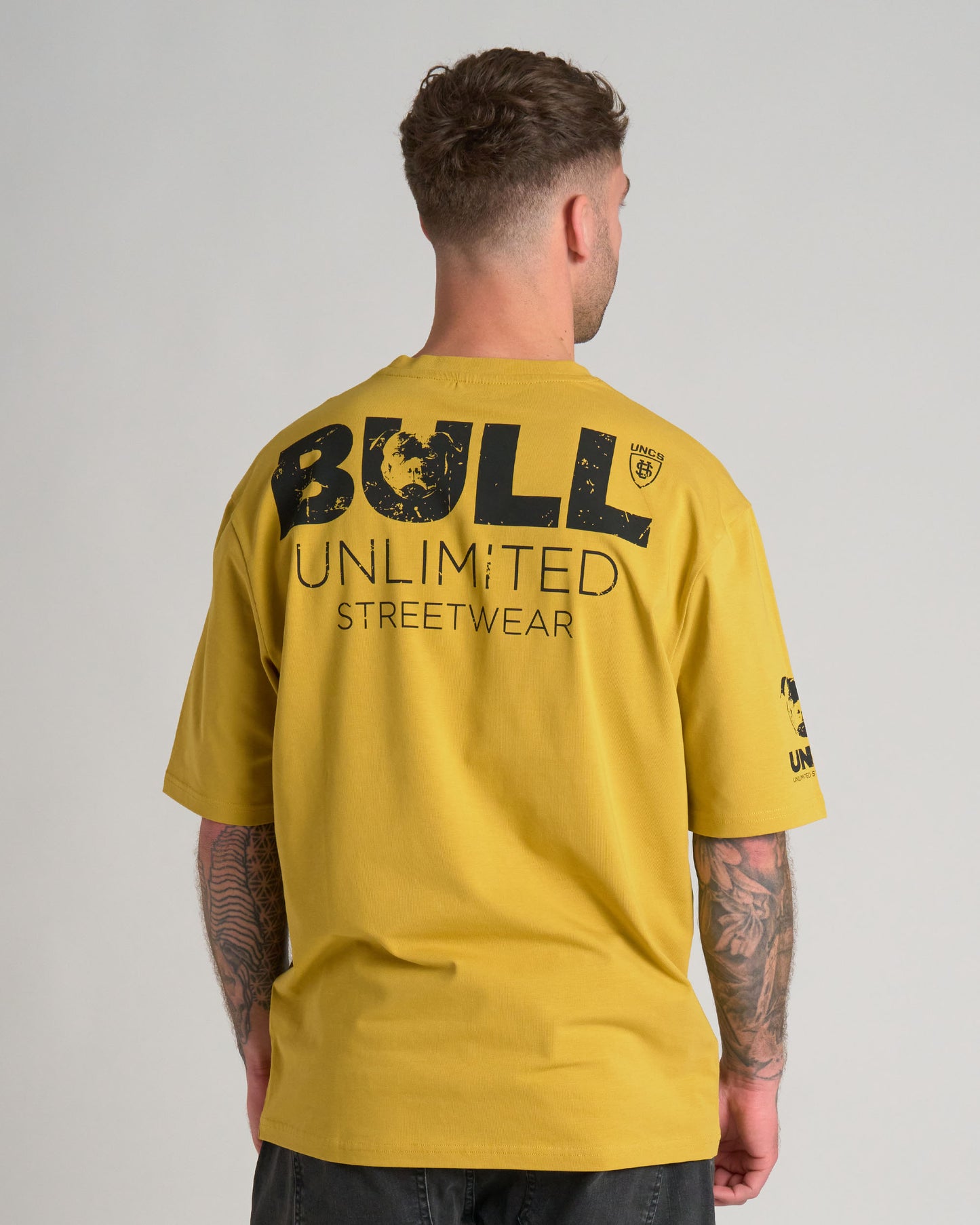 Férfi póló BULL III YELLOW
