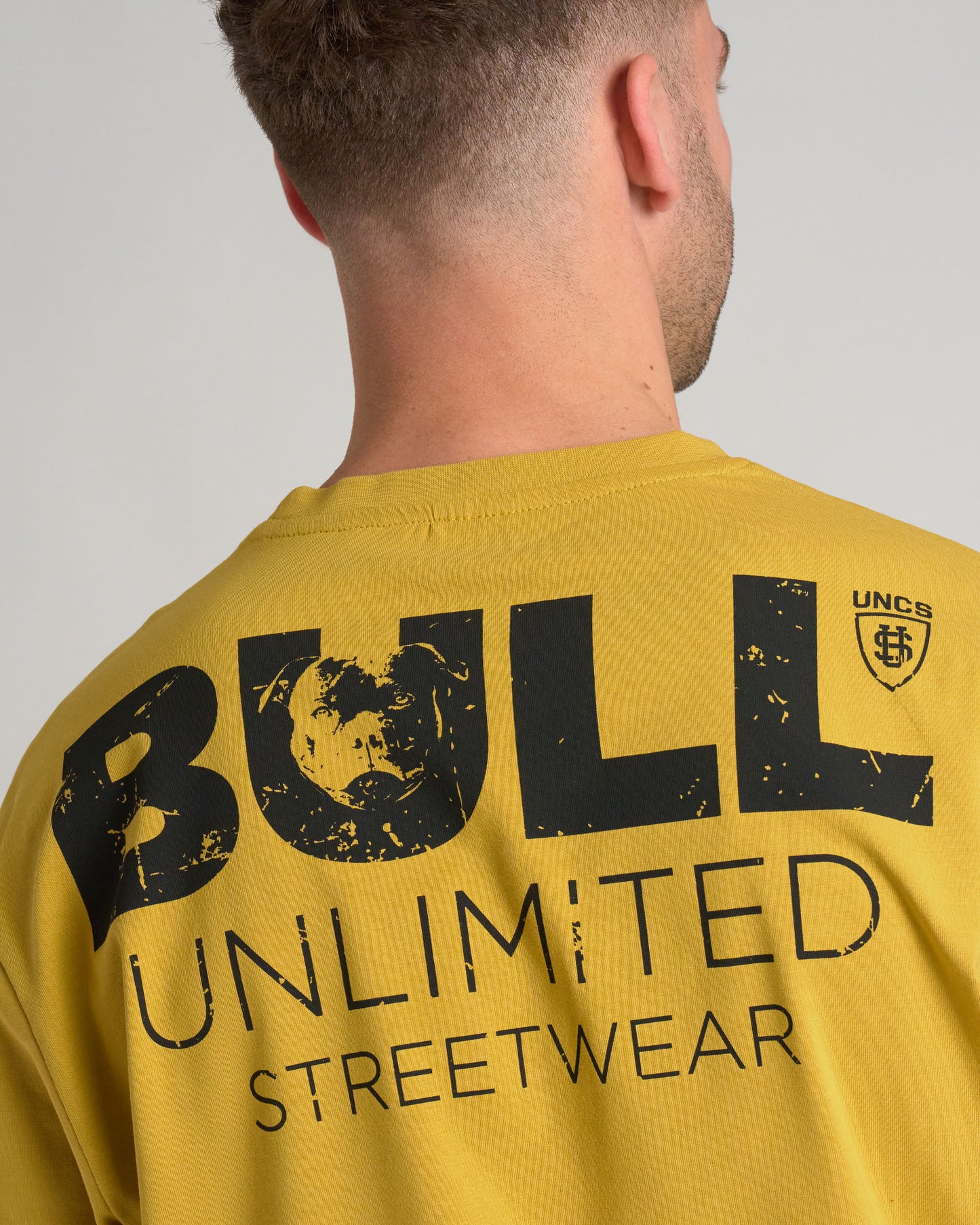 Férfi póló BULL III YELLOW