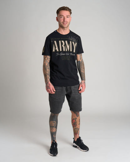 Férfi póló GUNS II BLACK