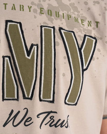 Férfi póló GUNS II SAND