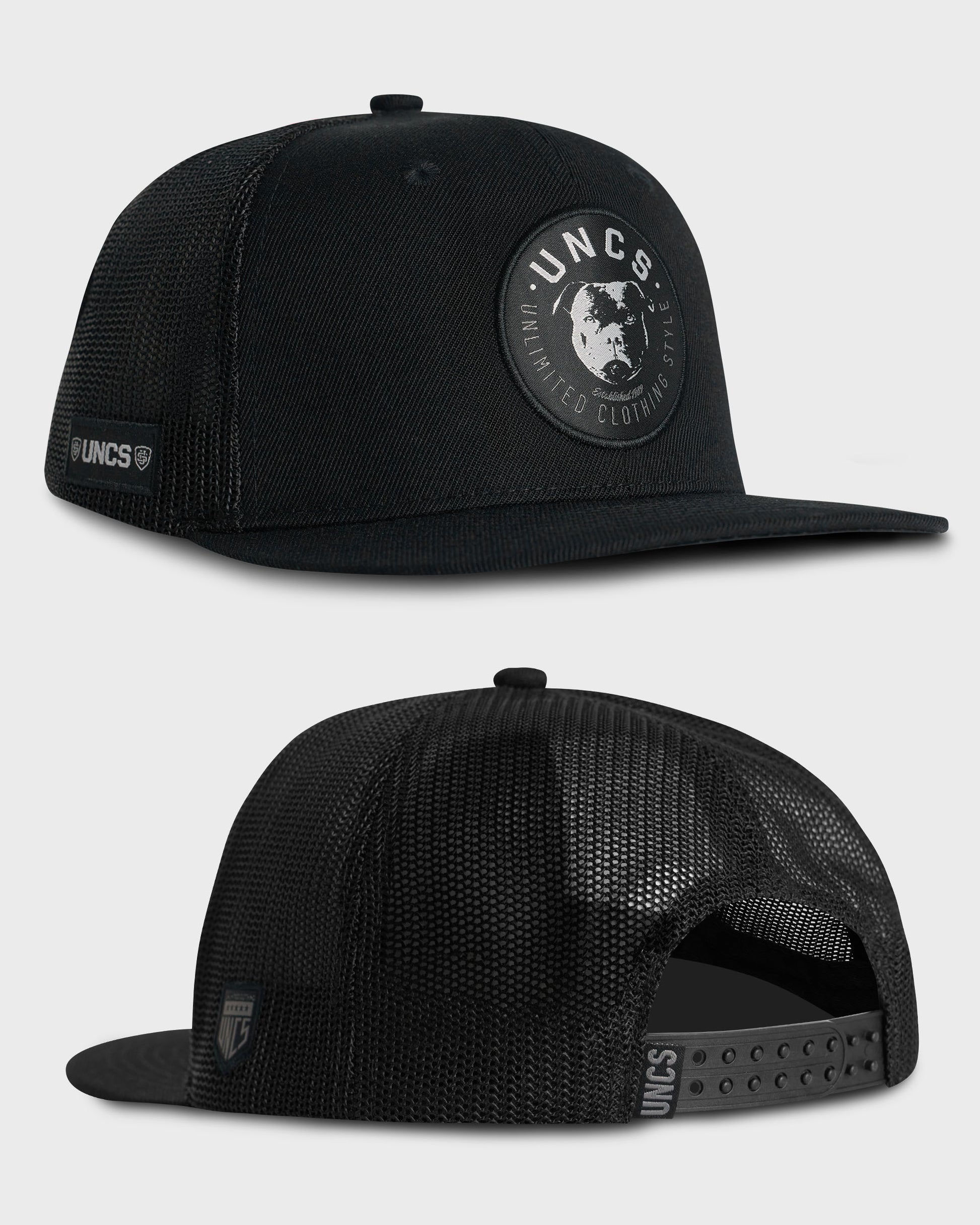 Férfi sapka DOG BLACK