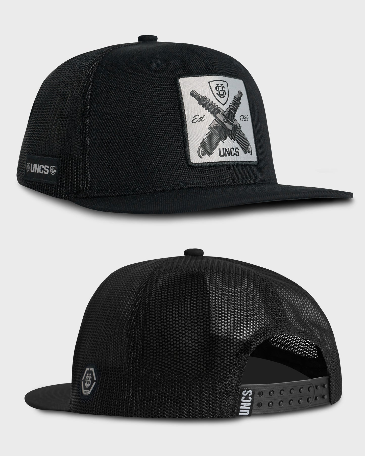 Férfi sapka ENGINE BLACK/SILVER