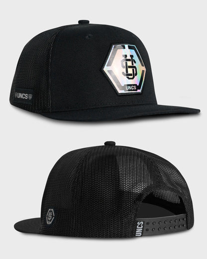 Férfi sapka HEXAGON BLACK