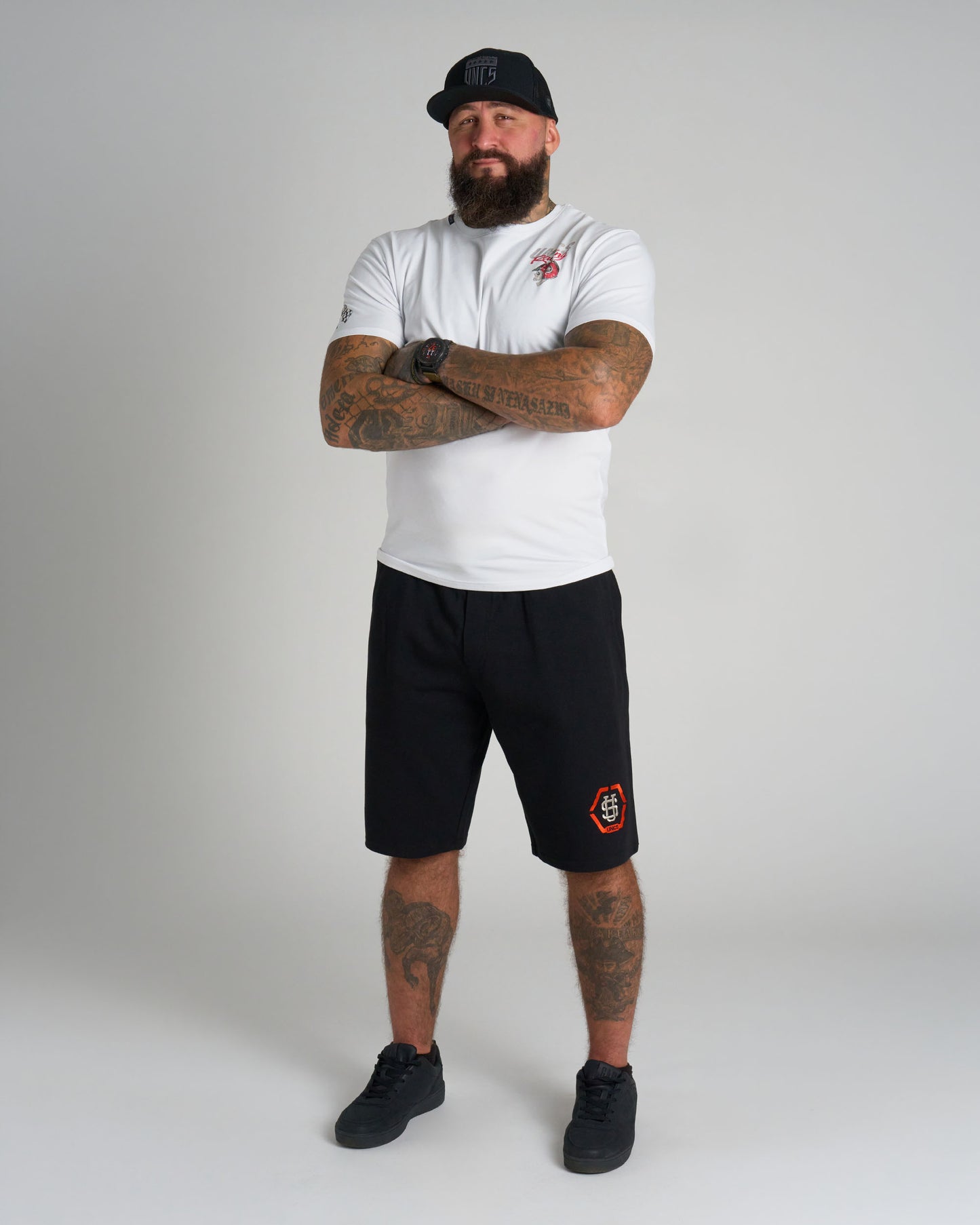 Férfi rövidnadrág HEXAGON BLACK