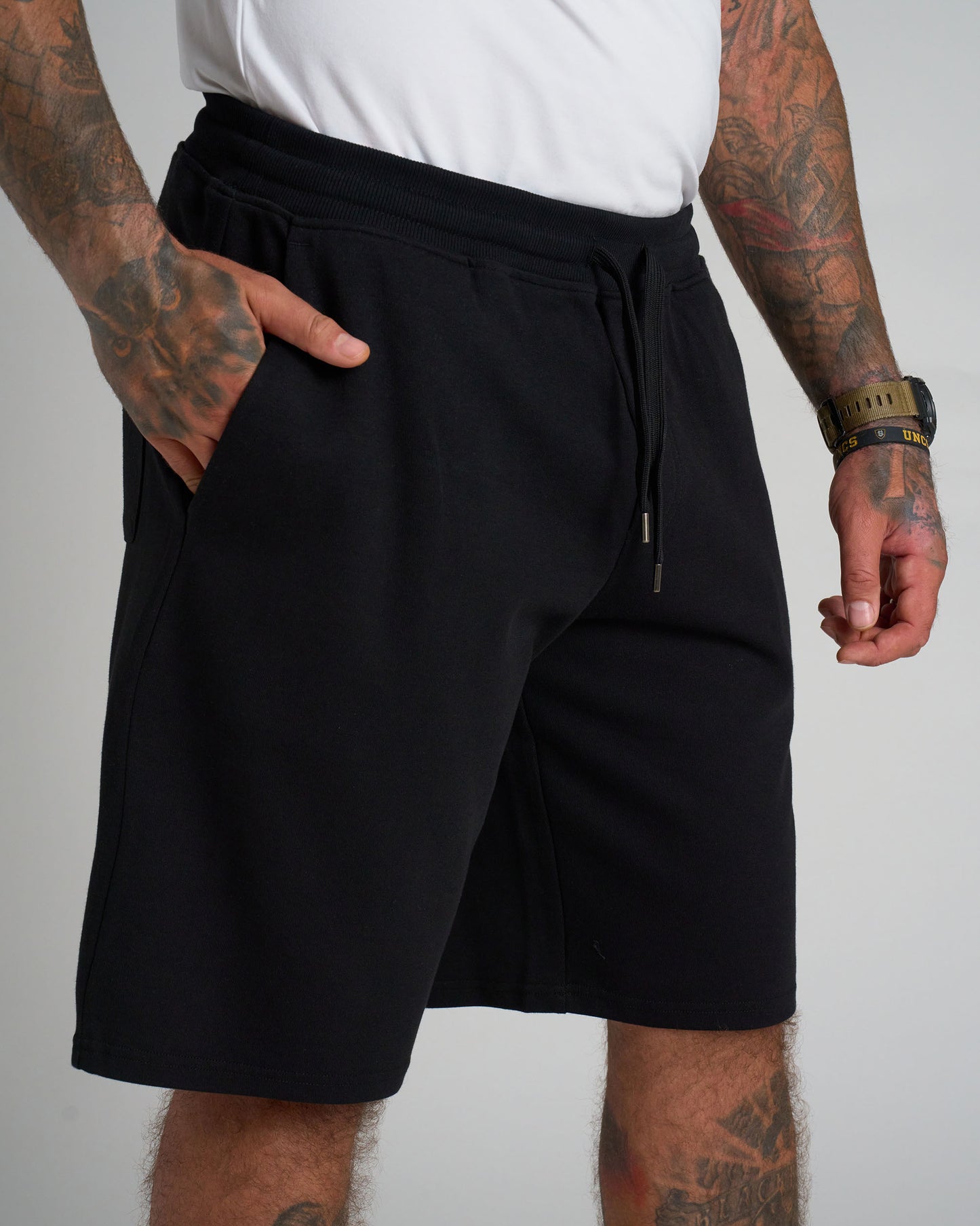 Férfi rövidnadrág HEXAGON BLACK