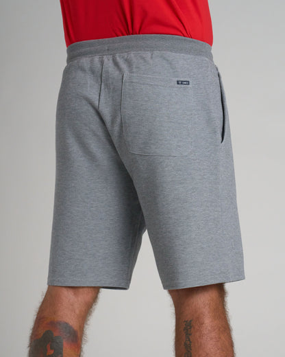 Férfi rövidnadrág HEXAGON GREY MELANGE