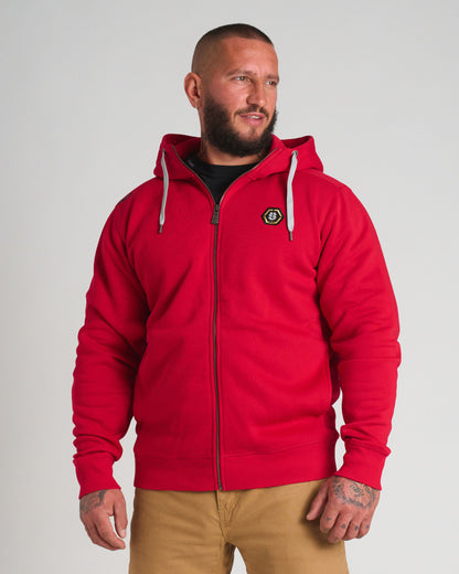 Férfi melegítőfelső CAINE RED