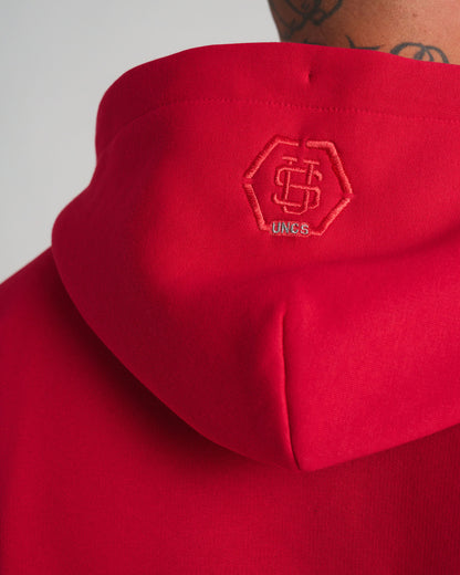Férfi melegítőfelső CAINE RED