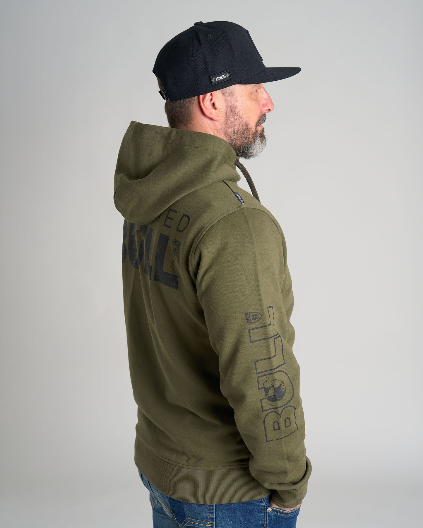 Férfi melegítőfelső BULL KHAKI