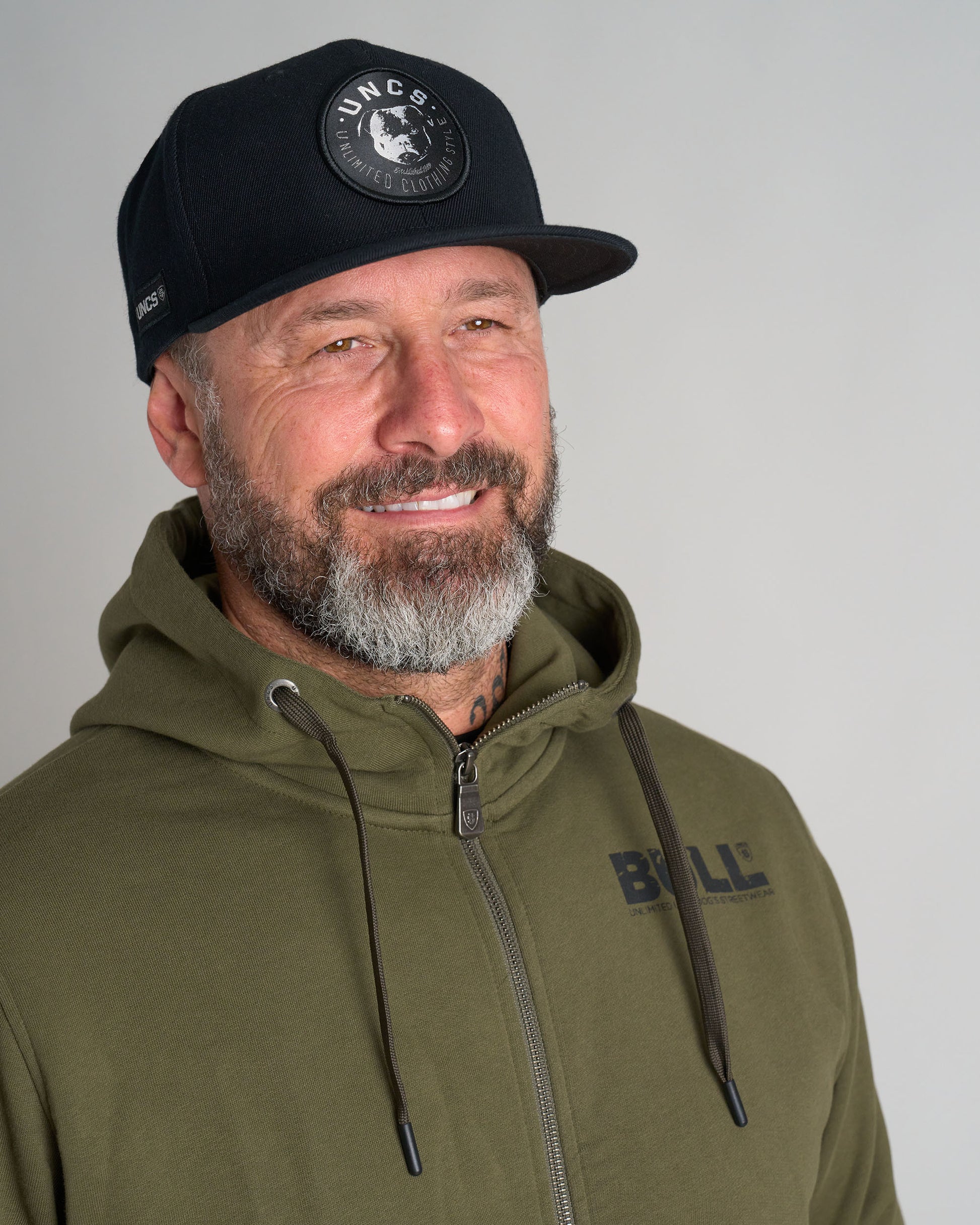 Férfi melegítőfelső BULL KHAKI