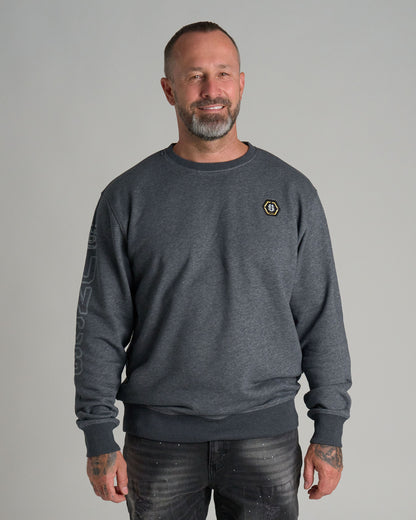 Férfi melegítőfelső CAINE III DARK GREY